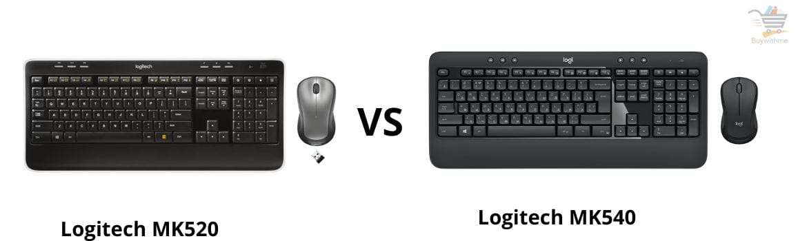 Logitech MK520 vs MK540